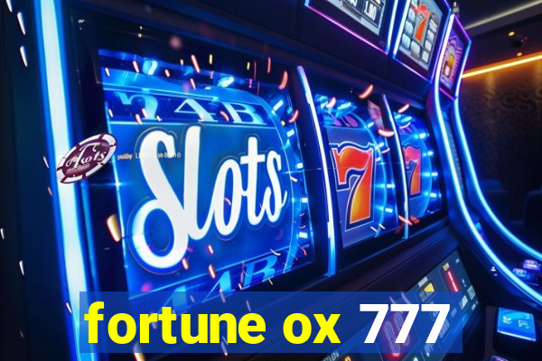 fortune ox 777