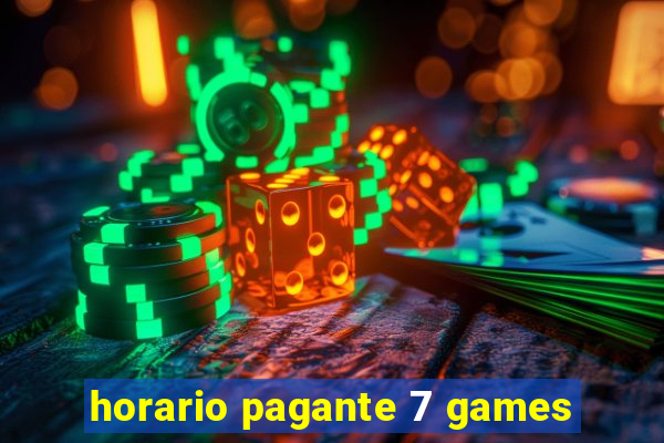 horario pagante 7 games