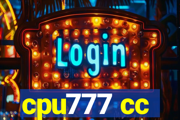 cpu777 cc