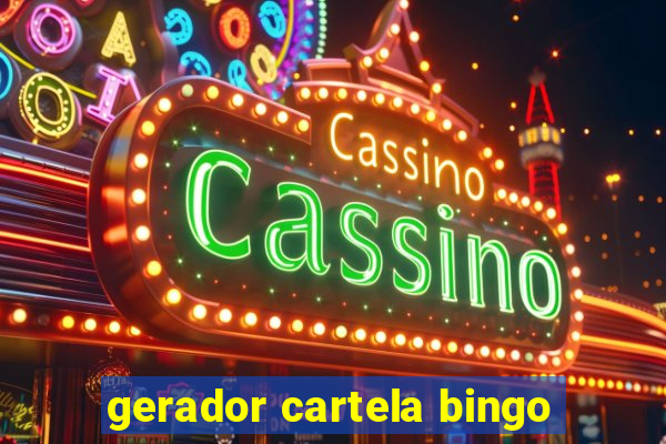 gerador cartela bingo