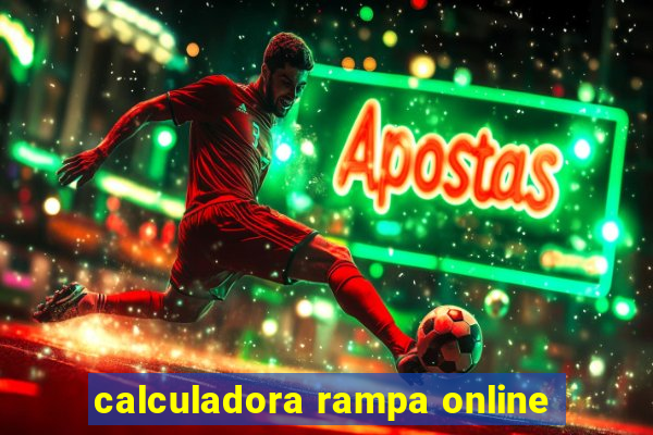 calculadora rampa online