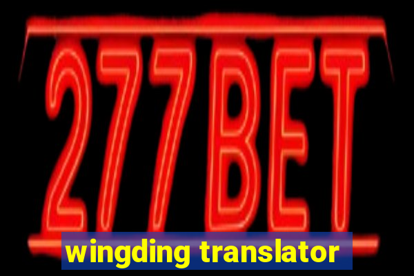 wingding translator